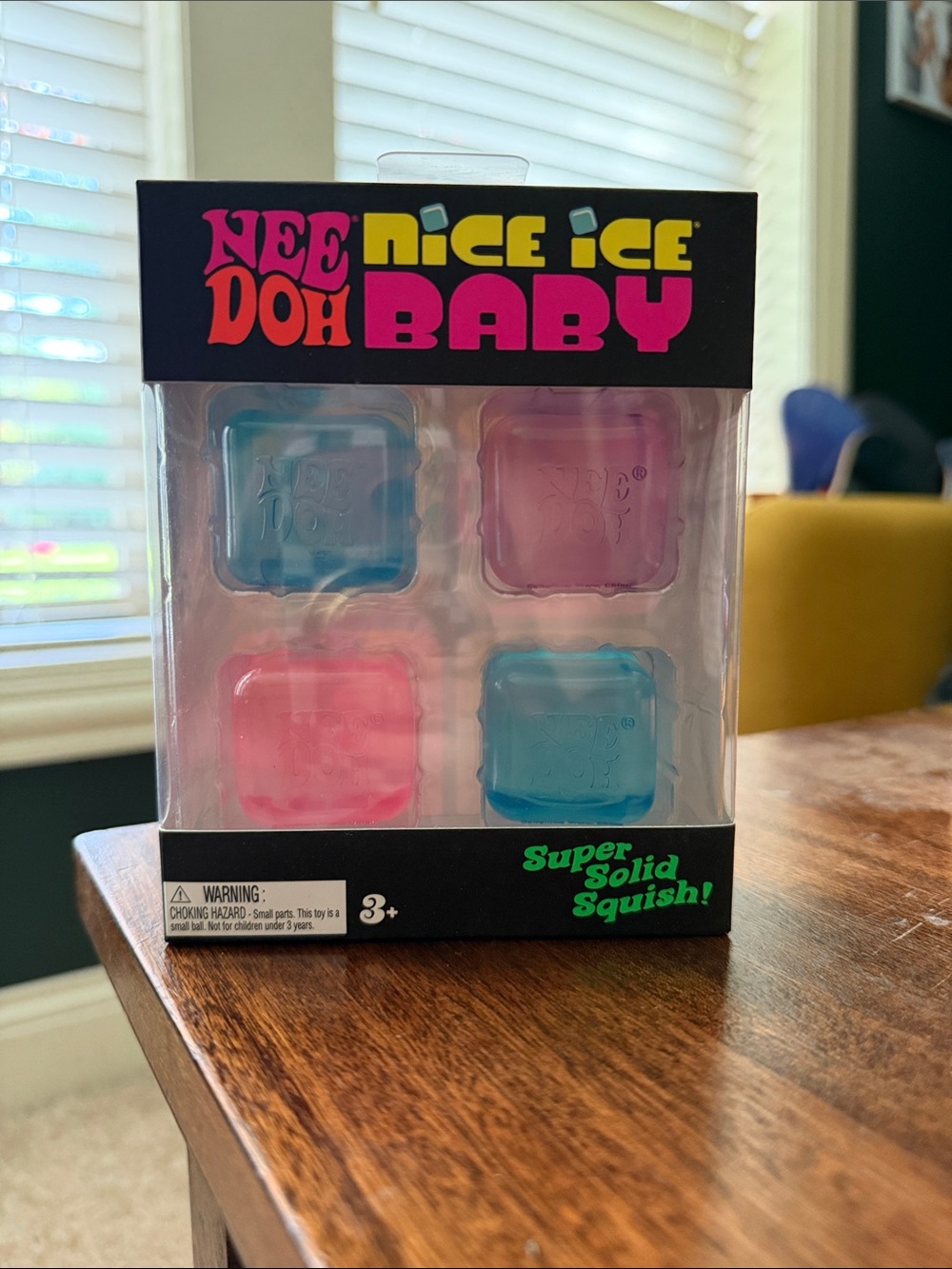 Schylling NeeDoh Nice Ice Baby Squish Set - Pink & Blue & Purple